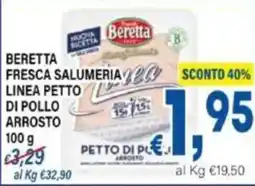 DEM Beretta fresca salumeria linea petto di pollo arrosto offerta