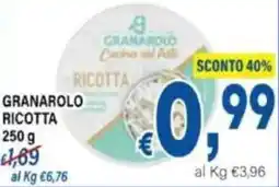 DEM Granarolo ricotta offerta