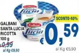 DEM Galbani santa lucia ricotta offerta