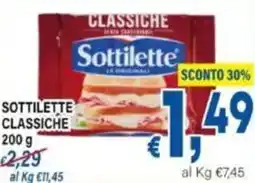 DEM Sottilette classiche offerta
