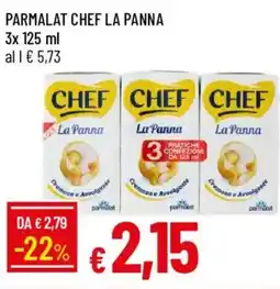 Galassia Parmalat chef la panna offerta