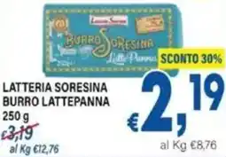 DEM Latteria soresina burro lattepanna offerta