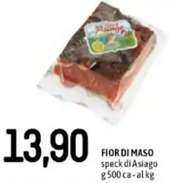 Famila Fior di Maso speck di Asiago 500g ca - al kg offerta