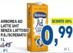 DEM Arborea ad latte uht senza lattosio p.s./scremato offerta