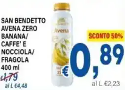 DEM San bendetto avena zero banana/ caffe' e nocciola/ fragola offerta