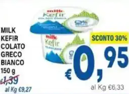 DEM Milk kefir colato greco bianco offerta