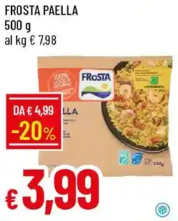Galassia Frosta paella offerta