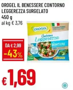 Galassia Orogel il benessere contorno leggerezza surgelato offerta