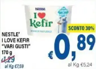 DEM Nestle i love kefir offerta