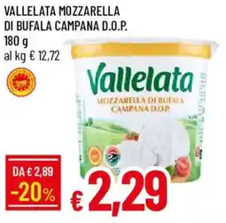 Galassia Vallelata mozzarella di bufala campana D.O.P. offerta