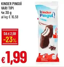Galassia Kinder pinguì offerta