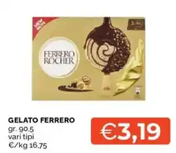 Mercatò Gelato FERRERO offerta