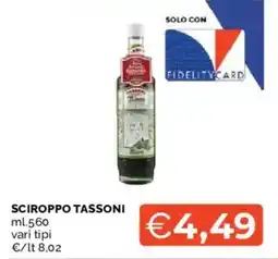 Mercatò Sciroppo TASSONI offerta