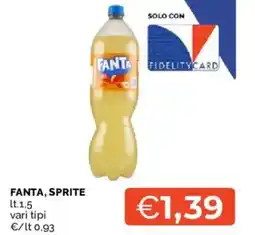 Mercatò FANTA, SPRITE offerta