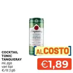 Mercatò Cocktail tonic TANQUERAY offerta