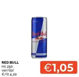 Mercatò Red bull offerta