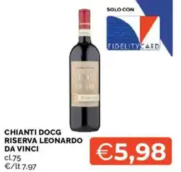 Mercatò Chianti docg riserva LEONARDO DA VINCI offerta