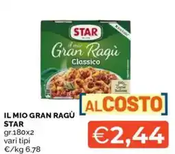 Mercatò Il mio gran ragu STAR offerta