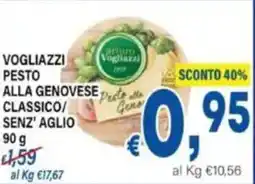 DEM Vogliazzi pesto alla genovese classico/ senz' aglio offerta