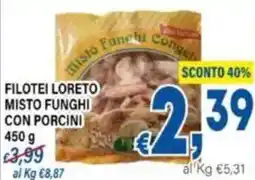 DEM Filotei loreto misto funghi con porcini offerta