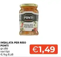 Mercatò Insalata per riso PONTI offerta