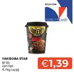Mercatò Yakisoba STAR offerta