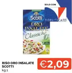 Mercatò Riso oro insalate SCOTTI offerta