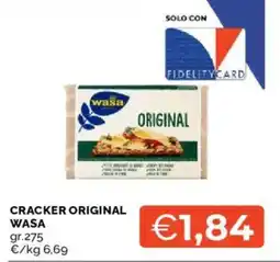 Mercatò Cracker original WASA offerta