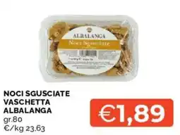Mercatò Noci sgusciate vaschetta ALBALANGA offerta