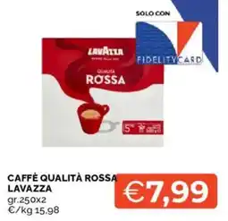 Mercatò Caffè qualità rossa LAVAZZA offerta