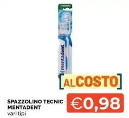 Mercatò Spazzolino tecnic MENTADENT offerta