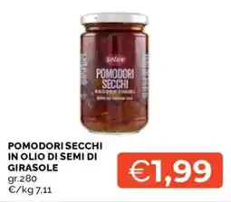 Mercatò Selex pomodori secchi in olio di semi di girasole offerta