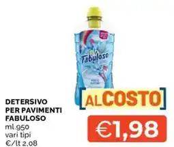 Mercatò Detersivo per pavimenti FABULOSO offerta