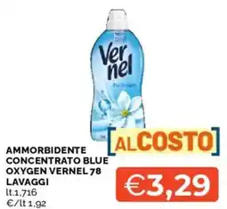 Mercatò Ammorbidente concentrato blue oxygen VERNEL offerta