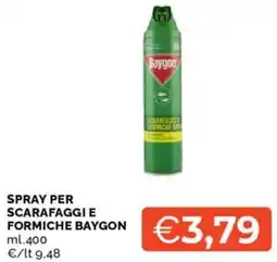 Mercatò Spray per scarafaggie formiche BAYGON offerta