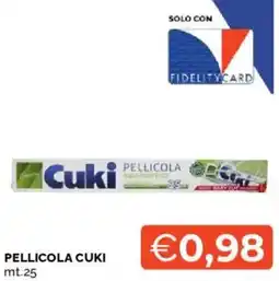 Mercatò Pellicola CUKI mt.25 offerta