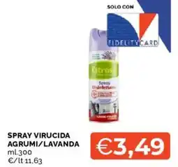 Mercatò Citrosil spray virucida agrumi/lavanda offerta