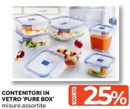 Mercatò Contenitori in vetro 'pure box' offerta