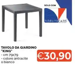 Mercatò Tavolo da giardino "KING" offerta
