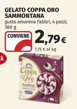 Coop Gelato coppa oro SAMMONTANA offerta