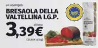 Coop Bresaola della valtellina I.G.P. offerta