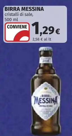 Coop BIRRA MESSINA cristalli di sale offerta