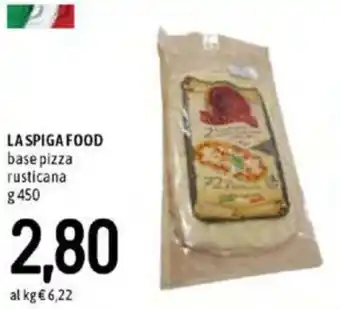 Famila La Spiga Food base pizza rusticana 450g offerta
