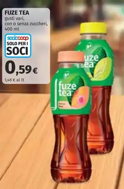 Coop Fuze tea offerta