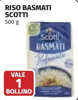 Coop Riso basmati SCOTTI offerta