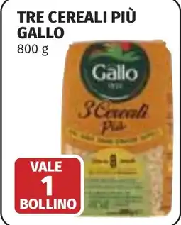 Coop Tre cereali più GALLO offerta