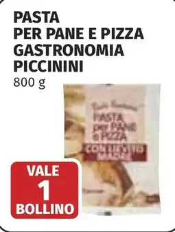 Coop Pasta per pane e pizza gastronomia PICCININI offerta
