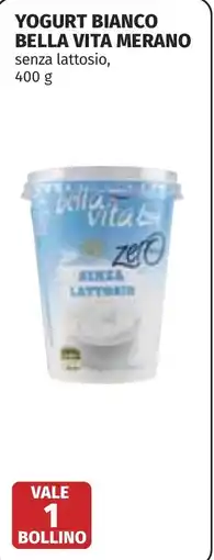Coop Yogurt bianco BELLA VITA MERANO offerta