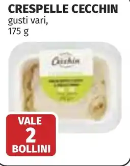 Coop Crespelle CECCHIN offerta