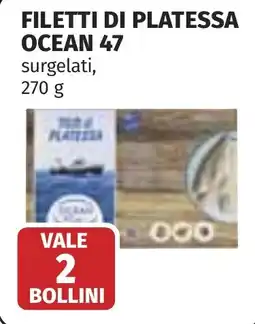 Coop Filetti di platessa OCEAN 47 offerta